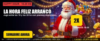 Aprovechá la Hora Feliz hoy